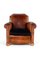 French Leather Club Chair, Image 1