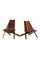 Sedie pieghevoli in teak, Scandinavia, set di 2, Immagine 5