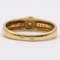 Vintage 18k Yellow Gold Diamond Ring, 1980s 6