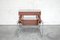 Vintage B3 Wassily Chair in Brandy Cognac Leather by Marcel Breuer for Gavina, Image 3