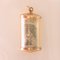 Vintage 9k Yellow Gold Plastic Cylinder Emergency Money Pendant with One Pound Note, 1978 10