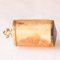 Vintage 9k Yellow Gold Plastic Cylinder Emergency Money Pendant with Ten Shilling Note, 60s/70s, Image 3