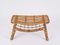 Italian Coffee Table or Bench in Rattan and Wicker attributed to Tito Agnoli, 1960s, Image 8