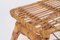 Italian Coffee Table or Bench in Rattan and Wicker attributed to Tito Agnoli, 1960s 5