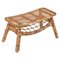 Italian Coffee Table or Bench in Rattan and Wicker attributed to Tito Agnoli, 1960s 1