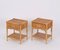 French Riviera Nightstands in Rattan, Bamboo and Wicker, Italy, 1970s, Set of 2 16