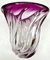Sculpted Crystal Core Vase from Val Saint Lambert, Belgium, 1950s 6
