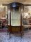 Louis XV Style Marble Top Bow Front Cabinet, Image 1