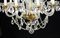 Vintage Venetian Crystal 12-Light Chandeliers, 1980s, Set of 2, Image 10