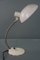 Weiße Vintage Lampe/Schreibtischlampe aus Metall im Bauhaus Stil, 1960er 4