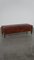 Long Sheepskin Ottoman or Bench in Warm Cognac-Colored Leather 2