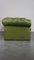 English Green Cow Leather 2.5-Seat Chesterfield Sofa 3
