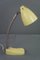 Gelbe Vintage Lampe/Schreibtischlampe aus Metall, 1960er 4