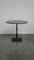 Round Antique English Pub Table with Cast Iron Leg and Oak Top, Image 1