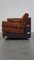 2.5-Seat Sheep Leather Sofa with Fabric Cushions in English Style 14