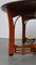 Table de Salle à Manger Ovale Art Nouveau pour 6 Personnes de Schuitema 11