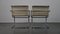 Vintage Chairs in Chrome and Wicker by Franco Albini for Tecta, Set of 2, Image 4