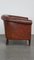 Sheep Leather Club Chair with Loose Seat Cushion 3