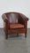 Sheep Leather Club Chair with Loose Seat Cushion 1