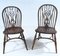 Windsor Side Chairs in Oak, Set of 2 1