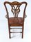 Chippendale Armchairs Walnut, Set of 2 4
