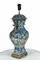 French Art Nouveau Table Lamps in Porcelain, Set of 2, Image 6