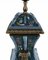 French Art Nouveau Table Lamps in Porcelain, Set of 2, Image 9