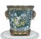 French Art Nouveau Porcelain Planters Urns, Set of 2, Image 4