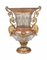 Urnas Campana estilo Imperio francés de cristal con base de pedestal. Juego de 2, Imagen 13