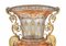 Urnas Campana estilo Imperio francés de cristal con base de pedestal. Juego de 2, Imagen 21