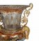Französische Campana Urnen aus Kristallglas im Empire-Stil mit Sockel, 2 . Set 6