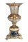 Urnas Campana estilo Imperio francés de cristal con base de pedestal. Juego de 2, Imagen 11