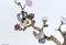 Französische Bronze Zweige mit Porzellan Vögeln und Blumen, 2er Set 16