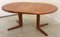 Round Extendable Dining Table from Bernhard Pedersen & Søn, 1960s, Image 2