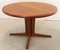 Round Extendable Dining Table from Bernhard Pedersen & Søn, 1960s, Image 7