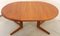 Round Extendable Dining Table from Bernhard Pedersen & Søn, 1960s, Image 3