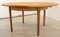 English Round Extendable Dining Table, 1960s 8
