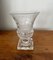 Early 19th Century Cut Crystal Vase with Grindstone and Cherub Decoration 2