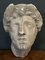 Antique Plaster Sculpture of Female Face, Early 20th Century 2
