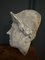 Antique Plaster Sculpture of Female Face, Early 20th Century 7