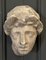 Antique Plaster Sculpture of Female Face, Early 20th Century 10