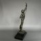 Archer Art Déco en Bronze et en Marbre Noir par Victor Demanet, 1930s 6