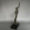 Art Deco Bronze and Black Marble Archer by Victor Demanet, 1930s 6