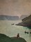 Alexis De Broca, Paesaggio marittimo della Bretagna, XX secolo, Olio su tela, Immagine 2