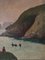 Alexis De Broca, Paesaggio marittimo della Bretagna, XX secolo, Olio su tela, Immagine 3
