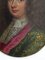 Noble Portrait Miniature, 17th-18th Century, Oil Painting, Framed 6
