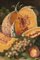 Artista di scuola francese, Natura morta con melone e pesche, Dipinto ad olio su tela, Inizio XX secolo, Con cornice, Immagine 3