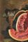 Französischer Schulkünstler, Stillleben mit Wassermelone & Feigen, Ölgemälde auf Leinwand, Ende 19. Jh., gerahmt 5