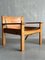Leather Slung Chairs, 1970s, Set of 2 8