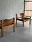 Leather Slung Chairs, 1970s, Set of 2, Image 7